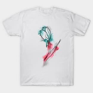 Watercolour Tulip_1 T-Shirt